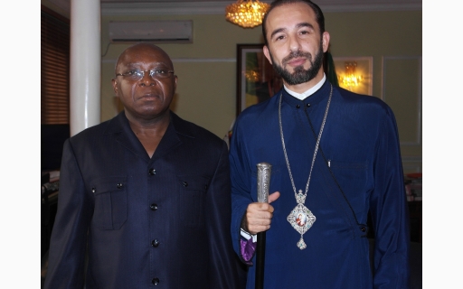 ΣΥΝΑΝΤΗΣΗ ΤΟΥ ΕΠΙΣΚΟΠΟΥ ΜΕ ΤΟΝ ΥΠΟΥΡΓΟ ΕΣΩΤΕΡΙΚΩΝ ΤΟΥ ΚΟΝΓΚΟ