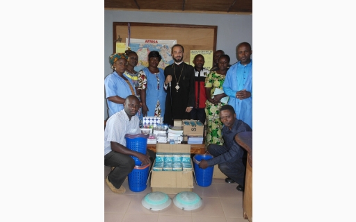 ΠΑΡΑΔΟΣΗ ΕΚΠΑΙΔΕΥΤΙΚΟΥ ΥΛΙΚΟΥ ΣΤΟ ΟΡΘΟΔΟΞΟ ΣΧΟΛΕΙΟ «ΦΩΣ ΕΘΝΩΝ»