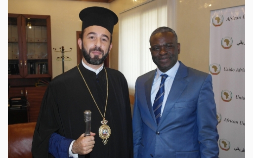 ΣΥΝΑΝΤΗΣΗ ΤΟΥ ΕΠΙΣΚΟΠΟΥ ΜΕ ΤΟΝ ΥΠΟΥΡΓΟ ΠΑΙΔΕΙΑΣ ΤΟΥ ΚΟΝΓΚΟ