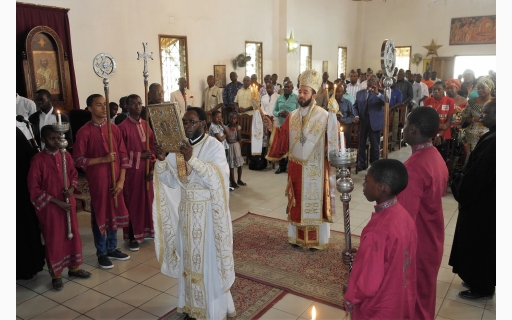ΣΤΟΝ ΙΕΡΟ ΚΑΘΕΔΡΙΚΟ ΝΑΟ ΤΟΥ POINTE-NOIRE