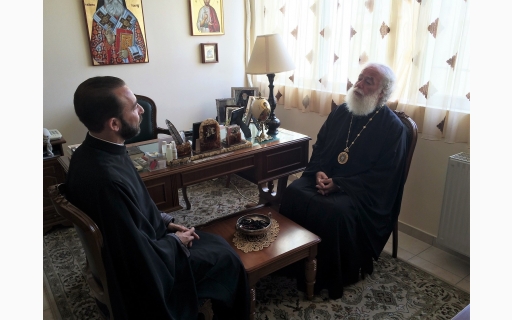 ΣΥΝΑΝΤΗΣΗ ΤΟΥ ΕΠΙΣΚΟΠΟΥ ΜΠΡΑΖΑΒΙΛ  ΜΕ ΤΟΝ ΜΑΚ.ΠΑΠΑ ΚΑΙ ΠΑΤΡΙΑΡΧΗ ΑΛΕΞΝΑΔΡΕΙΑΣ