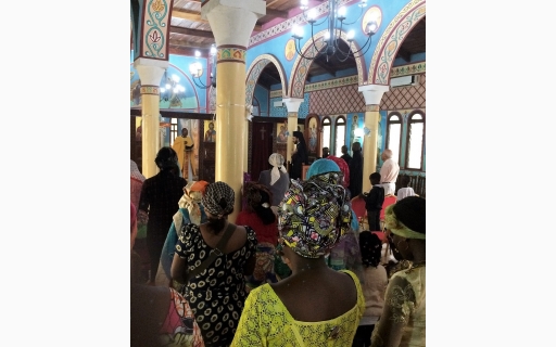 Η ΕΟΡΤΗ ΤΗΣ ΚΟΙΜΗΣΕΩΣ ΤΗΣ ΘΕΟΤΟΚΟΥ ΣΤΟ ΚΟΝΓΚΟ-ΜΠΡΑΖΑΒΙΛ