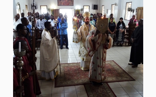 ΣΤΟΝ ΙΕΡΟ ΚΑΘΕΔΡΙΚΟ ΝΑΟ ΤΟΥ POINTE-NOIRE