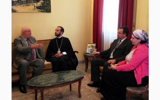 ΕΠΙΣΚΕΨΗ ΤΟΥ ΠΡΕΣΒΕΩΣ ΤΗΣ ΡΩΣΙΑΣ ΣΤΟ ΚΟΝΓΚΟ ΣΤΗΝ ΕΔΡΑ ΤΗΣ ΙΕΡΑΣ ΕΠΙΣΚΟΠΗΣ