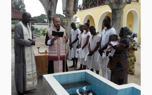 ΒΑΠΤΙΣΕΙΣ ΟΡΘΟΔΟΞΩΝ ΣΤΟ POINTE-NOIRE