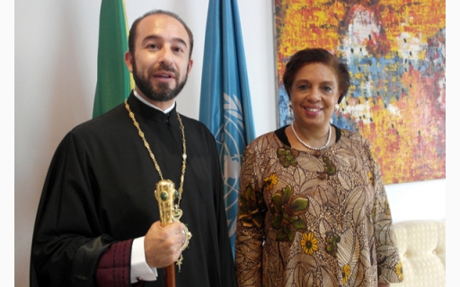 ΣΥΝΕΡΓΑΣΙΑ ΤΩΝ ΑΝΤΙΠΡΟΣΩΠΕΙΩΝ UNESCO ΚΑΙ UNICEF ΣΤΟ ΚΟΝΓΚΟ ΜΕ ΤΗΝ Ι.ΕΠΙΣΚΟΠΗ ΜΠΡΑΖΑΒΙΛ