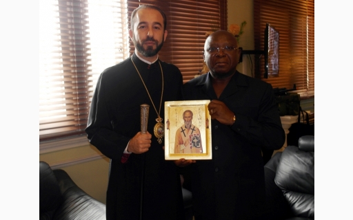 ΣΥΝΑΝΤΗΣΗ ΤΟΥ ΕΠΙΣΚΟΠΟΥ ΜΕ ΤΟΝ ΥΠΟΥΡΓΟ ΕΣΩΤΕΡΙΚΩΝ ΤΟΥ ΚΟΝΓΚΟ