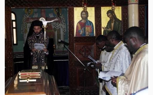 Η ΕΞΟΔΙΟΣ ΑΚΟΛΟΥΙΑ ΤΟΥ ΜΑΚΑΡΙΣΤΟΥ ΠΡΩΤΟΠΡ. BERNARD DIAFOUKA